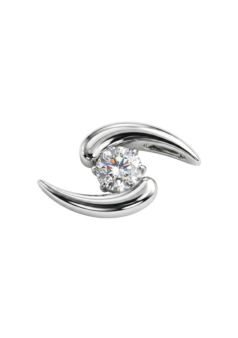 750 WHITE GOLD PENDANT EC00108WGP