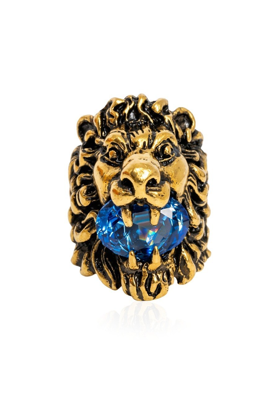 GUCCI LION HEAD RING (EC00172BR)