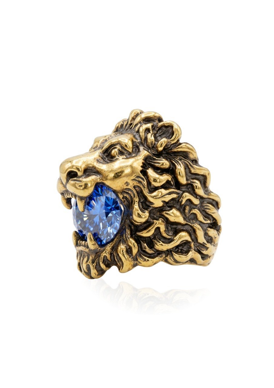GUCCI LION HEAD RING (EC00172BR)