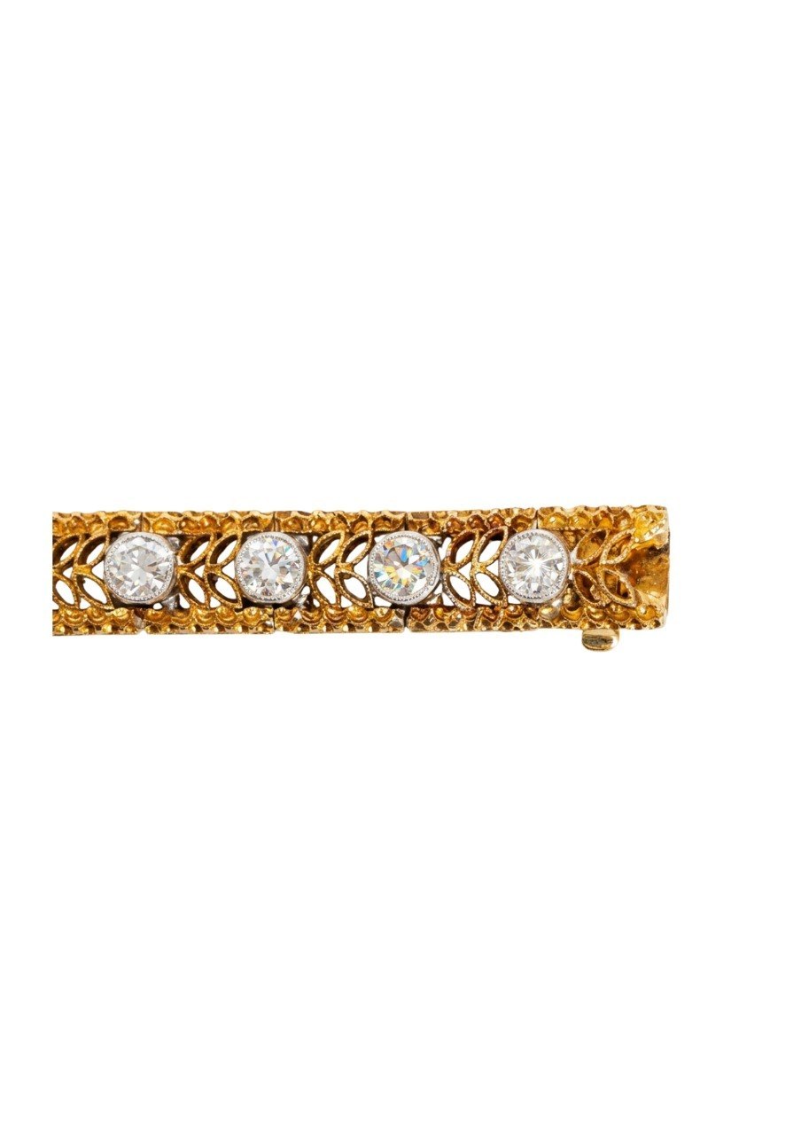 750 YELLOW GOLD BRACELET EC00110YGB