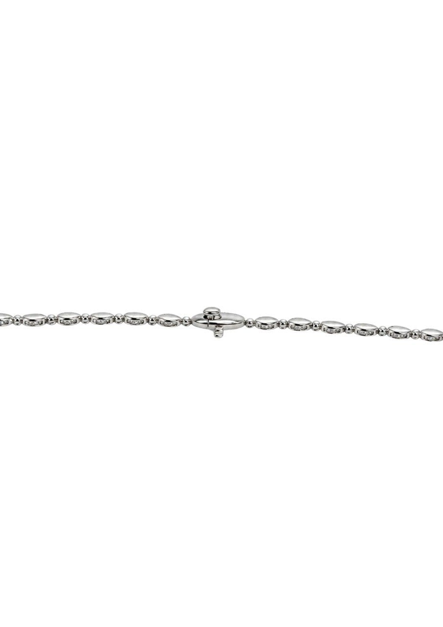 750 WHITE GOLD RUBY DIAMOND NECKLACES LUKFOOK JEWELLERY (EC00119WGC)