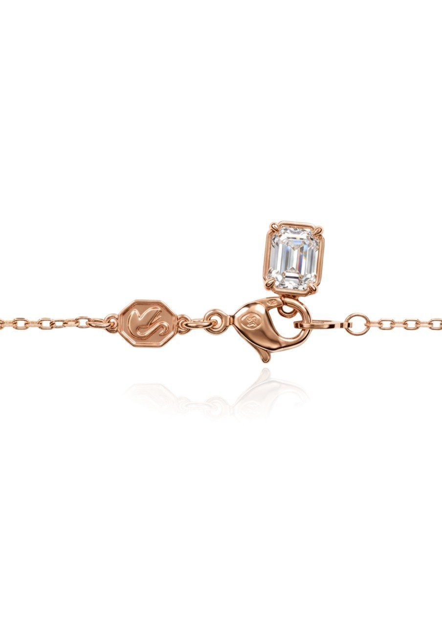 SWAROVSKI DEXTERA COLLECTION ROSE GOLD CHAIN (EC00130RGC)