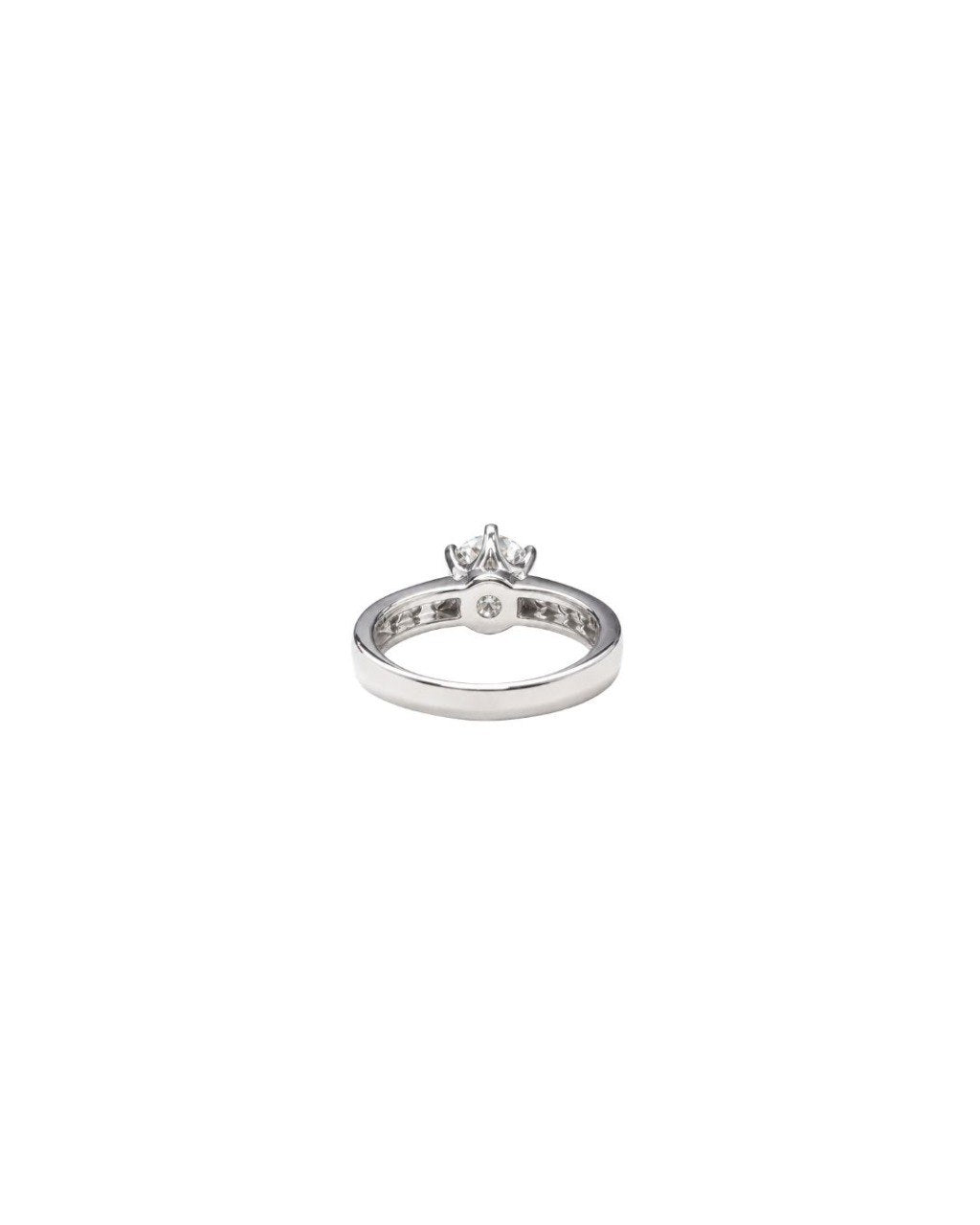 750 WHITE GOLD RING DIAMOND RING (EC001118WGR)