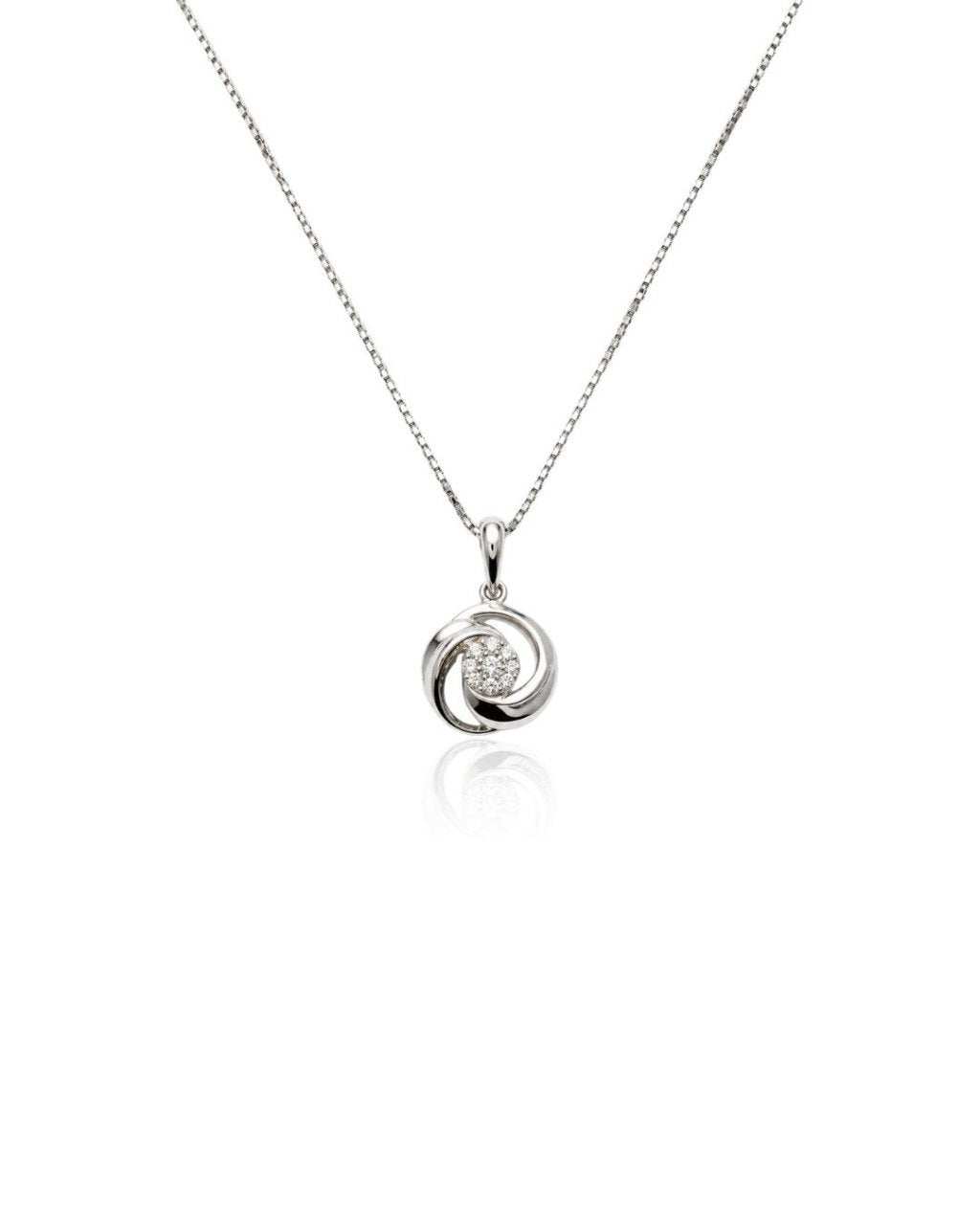 375 WHITE GOLD DIAMOND CHAIN (EC00133WGC)