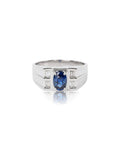 750 BLUE SAPPHIRE WHITE GOLD RING EC00120WGR