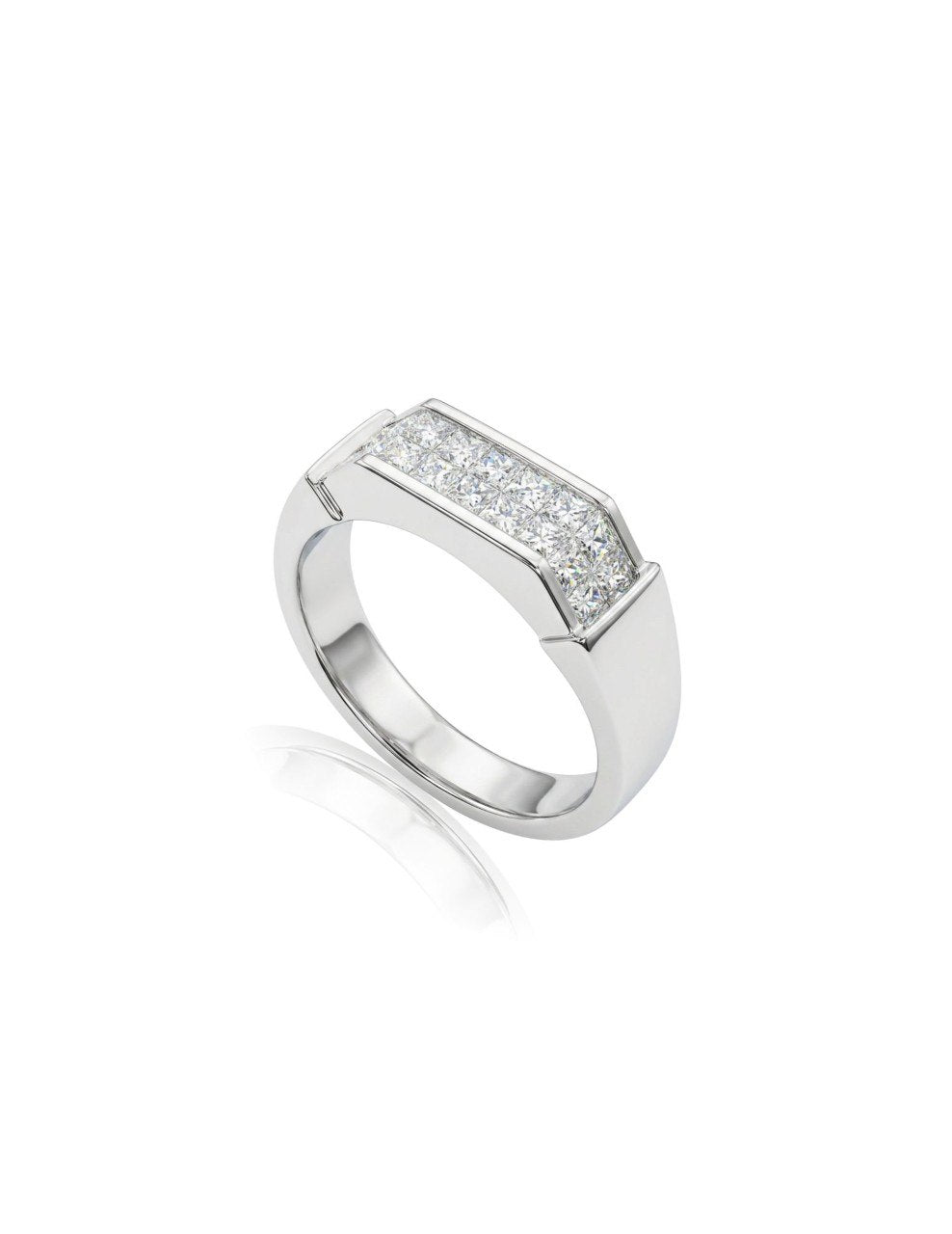 750 WHITE GOLD RING EC00121WGR