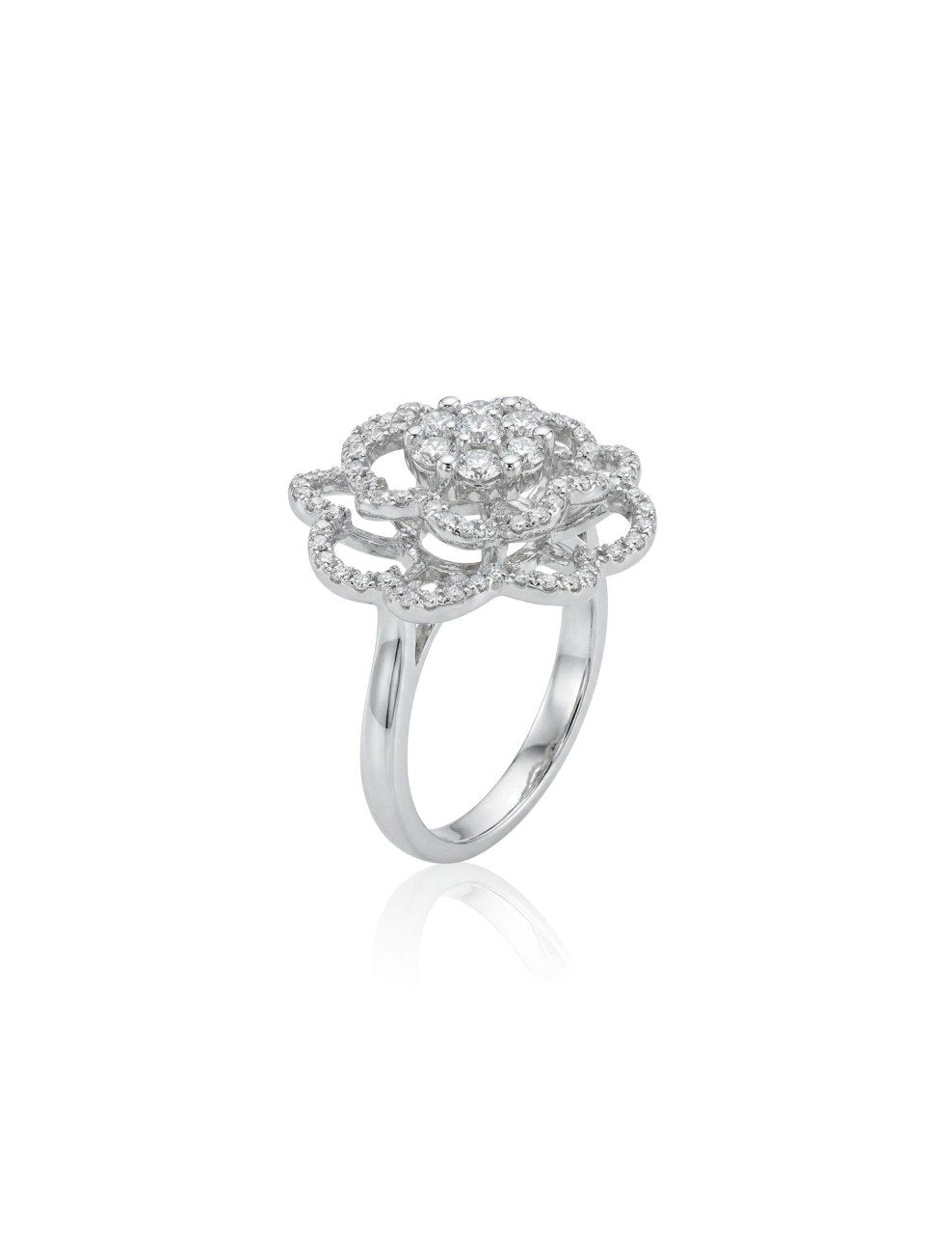 750 WHITE GOLD RING EC00102WGR