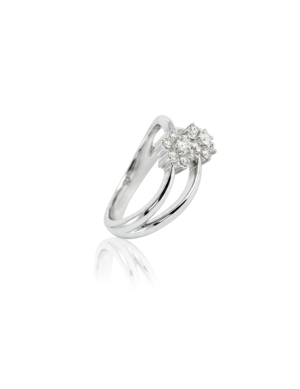 750 WHITE GOLD RING EC00103WGR