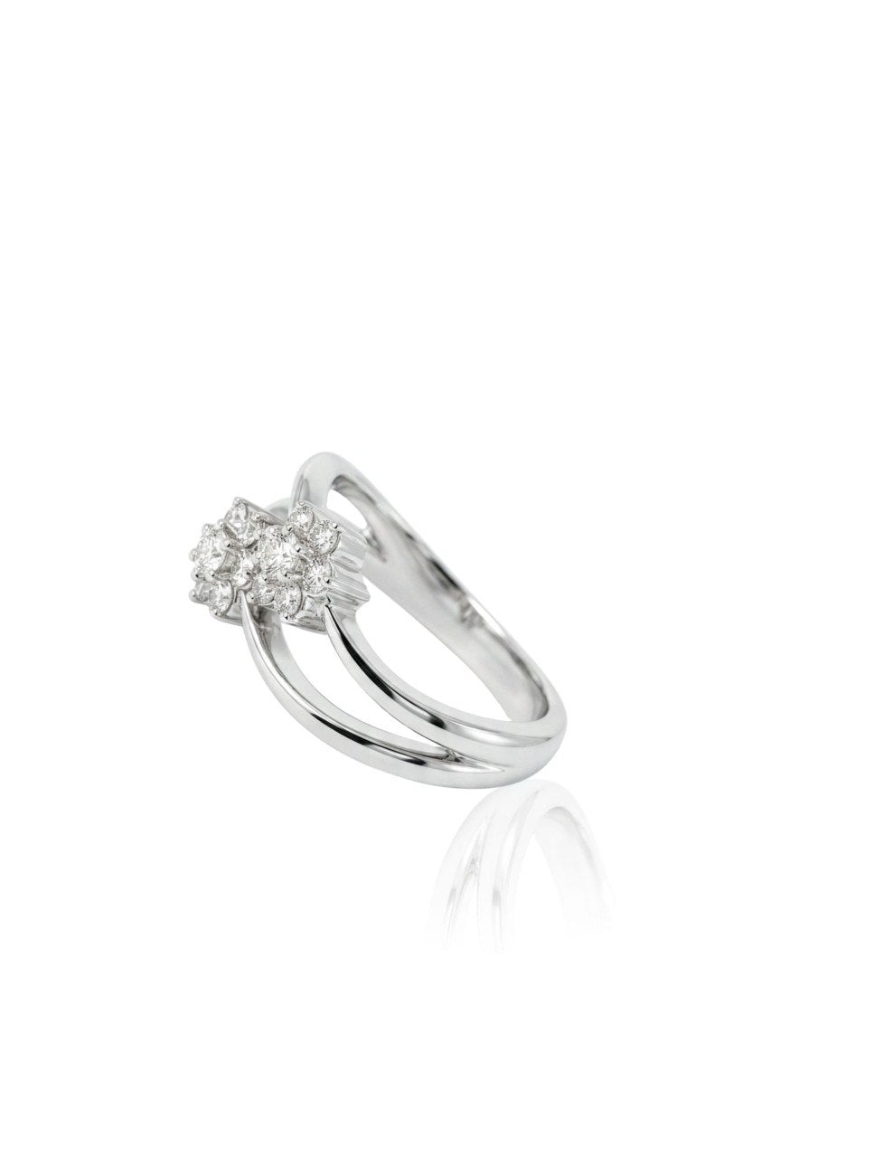 750 WHITE GOLD RING EC00103WGR