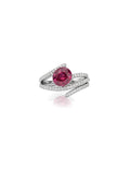 750 RUBY WHITE GOLD RING EC00101WGR