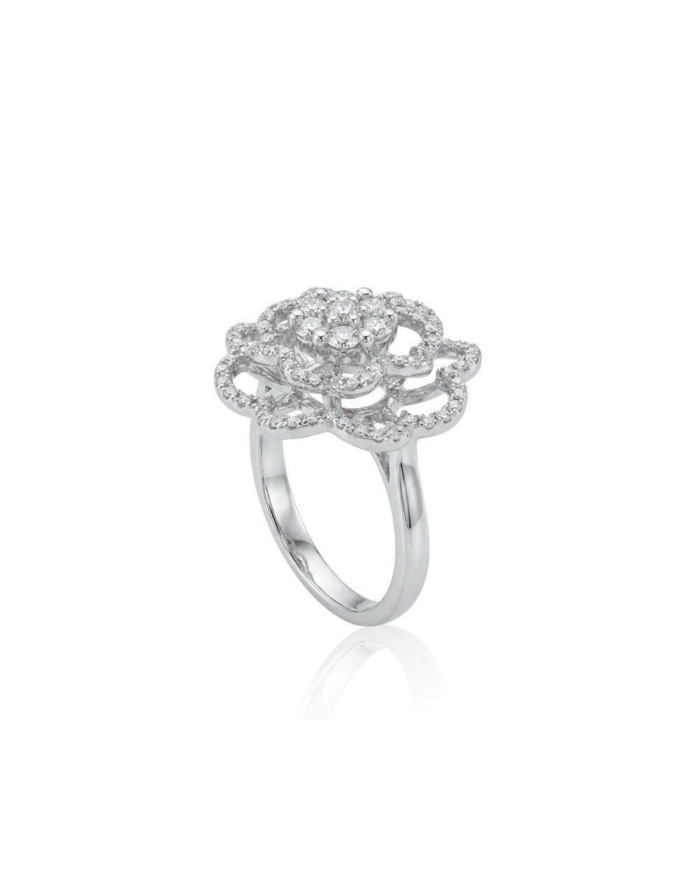 750 WHITE GOLD RING EC00102WGR