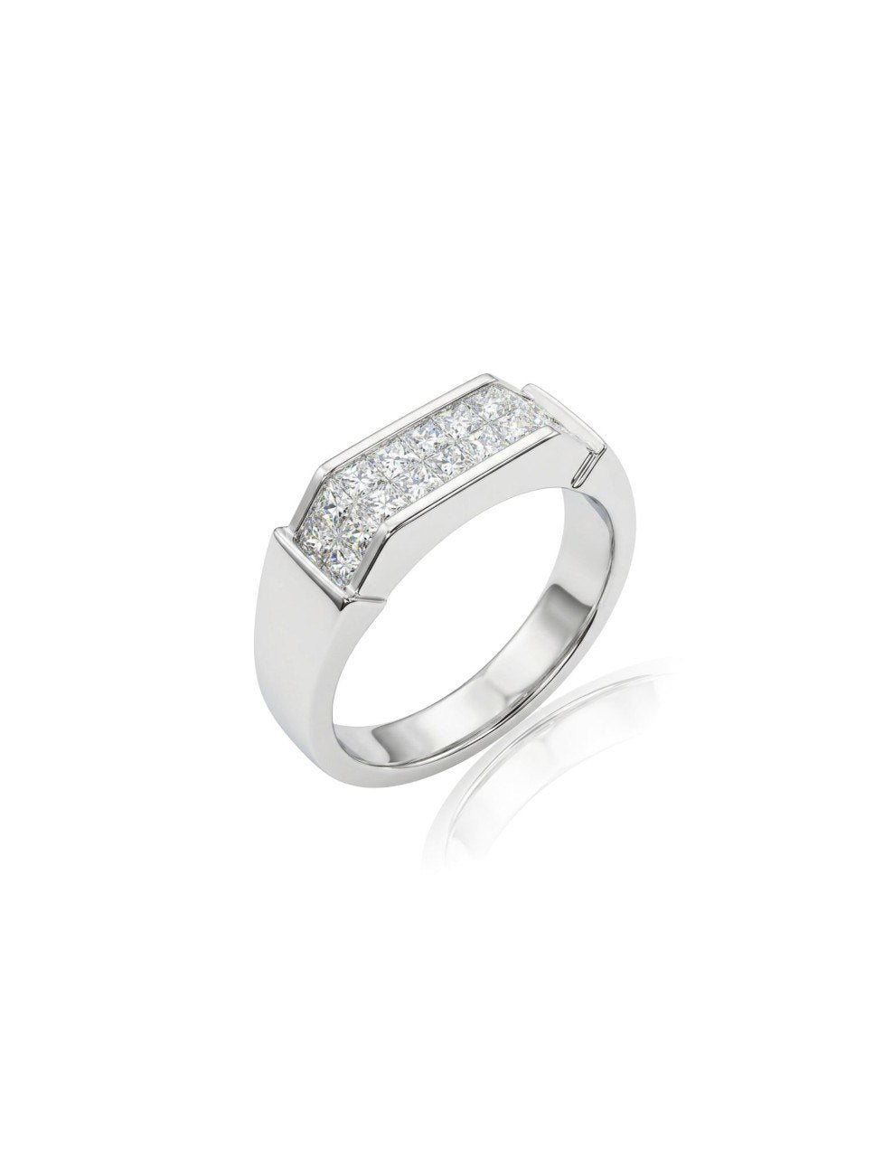 750 WHITE GOLD RING EC00121WGR