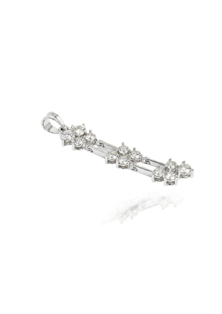 750 WHITE GOLD PENDANT EC00104WGP
