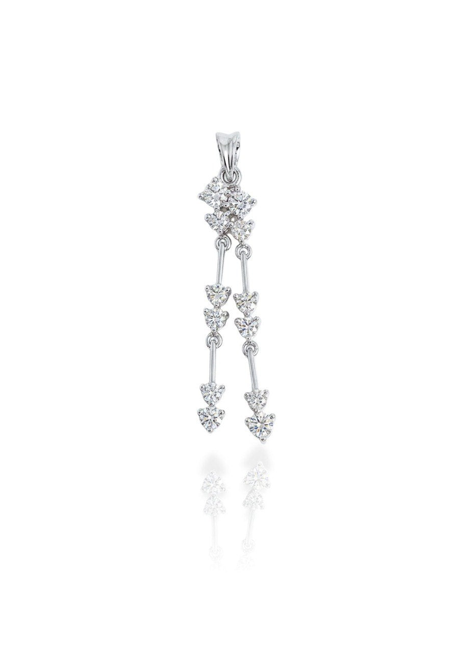 750 WHITE GOLD PENDANT EC00104WGP