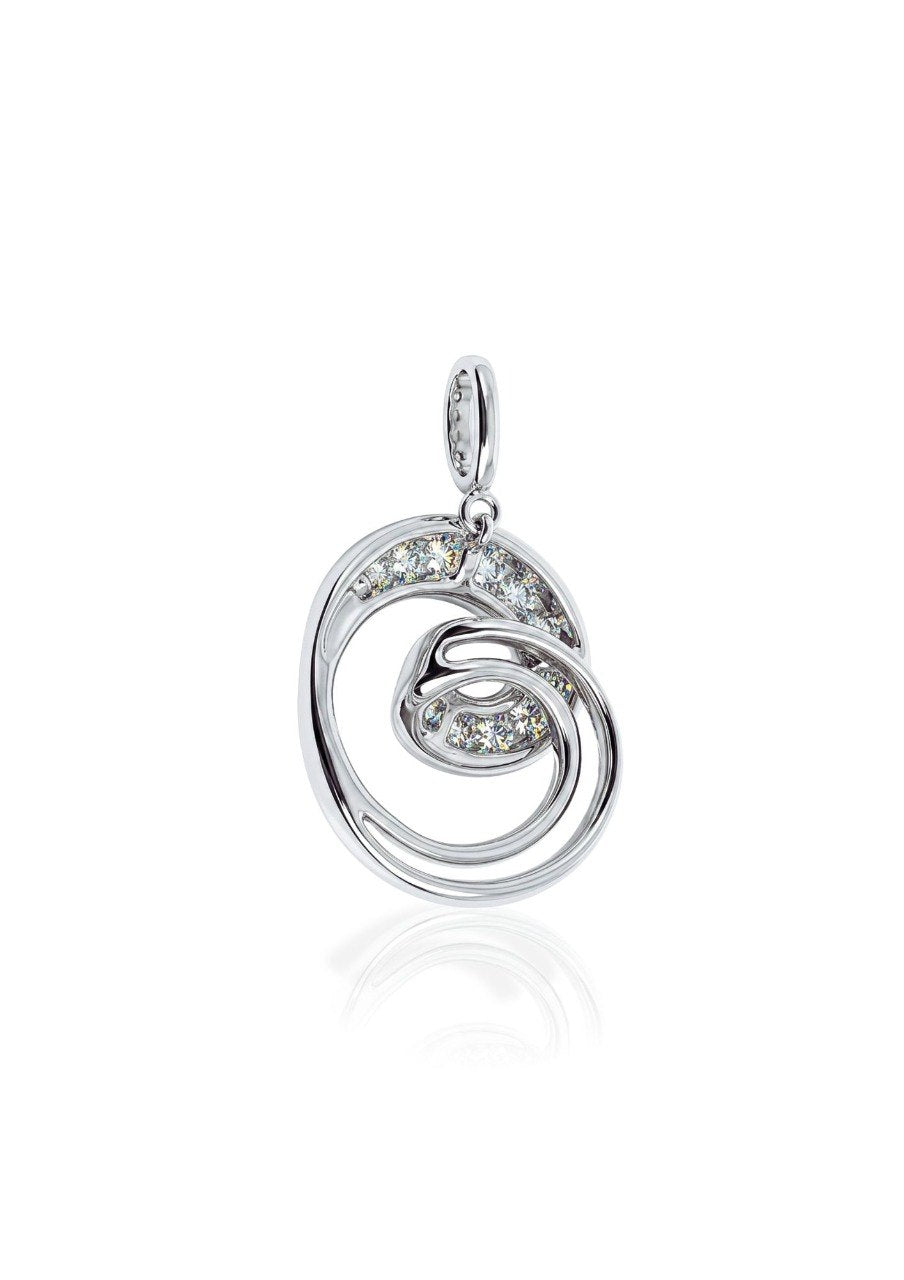 750 WHITE GOLD PENDANT EC00102WGP