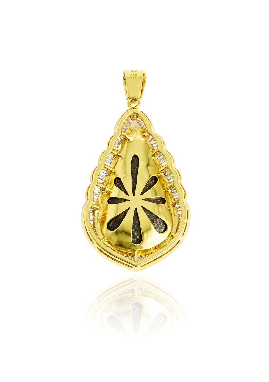 750 OPAL YELLOW GOLD PENDANT EC00106YGP