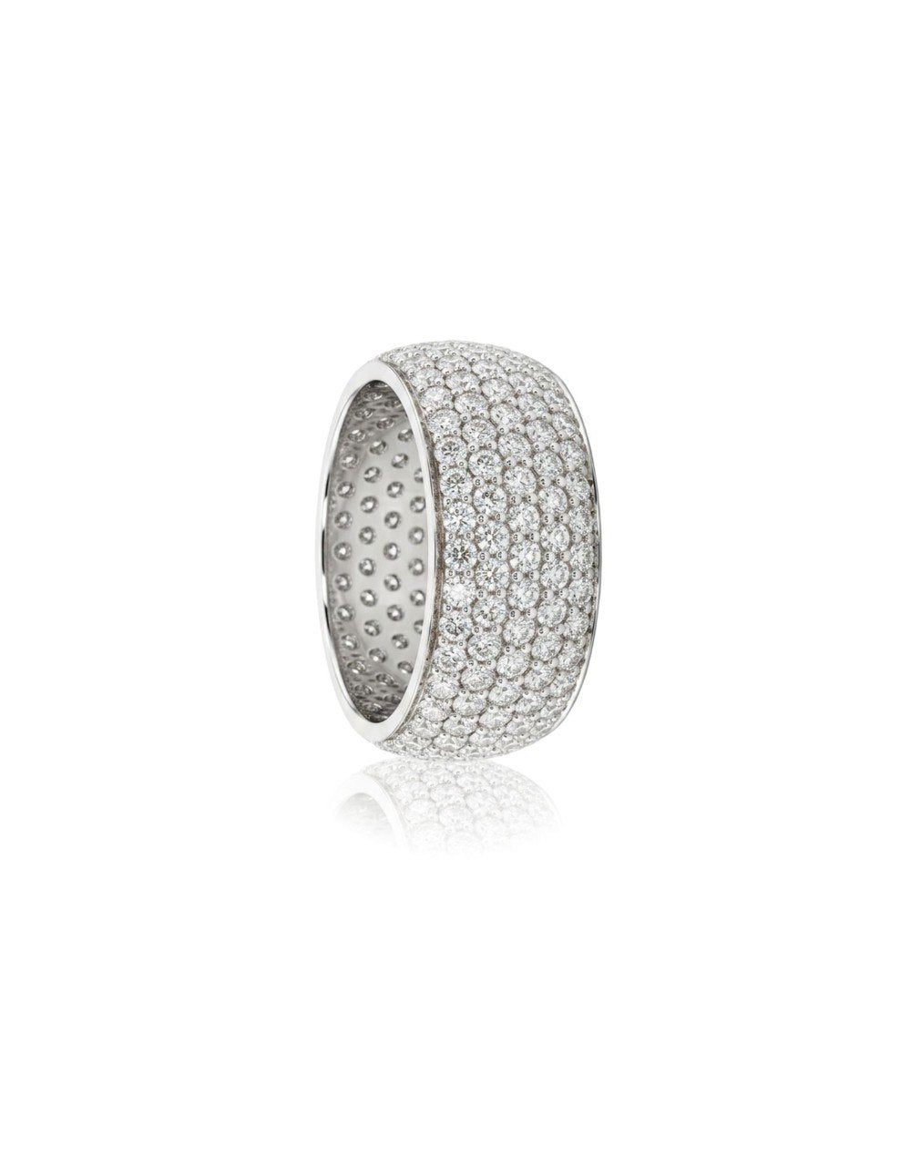 750 WHITE GOLD RING