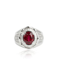 750 WHITE GOLD RING RUBY EC00124WGR
