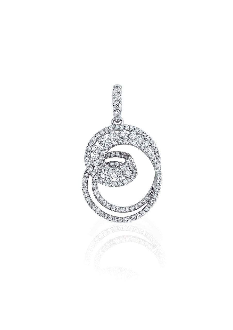 750 WHITE GOLD PENDANT EC00102WGP