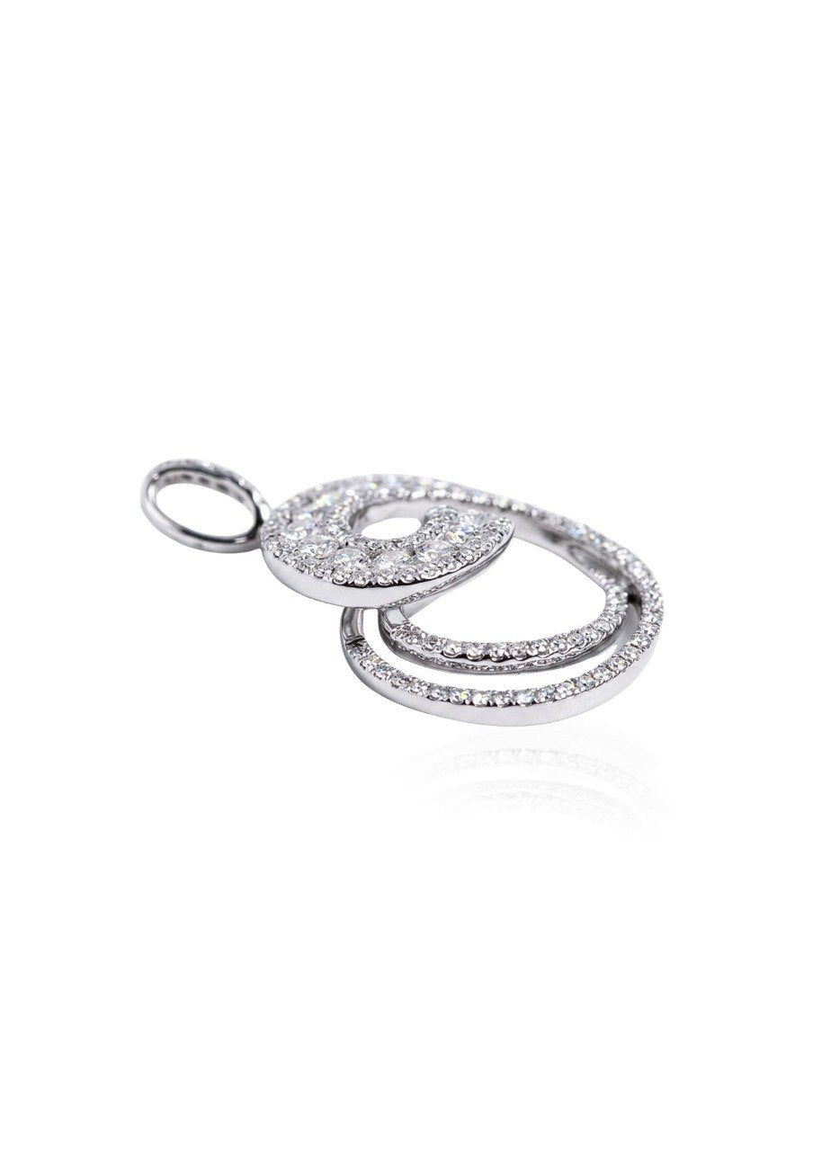 750 WHITE GOLD PENDANT EC00102WGP