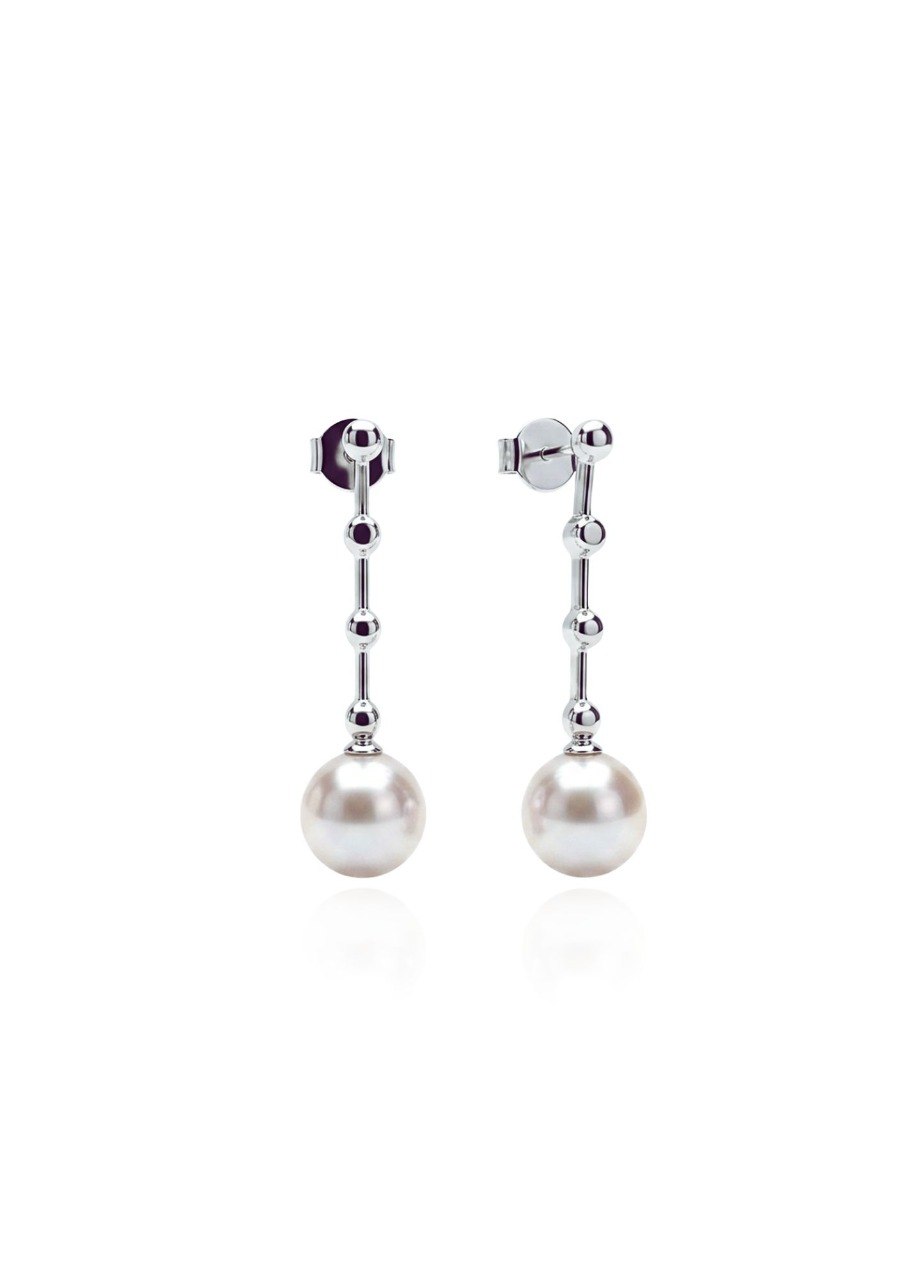 585 WHITE GOLD EARRINGS EC00110WGE