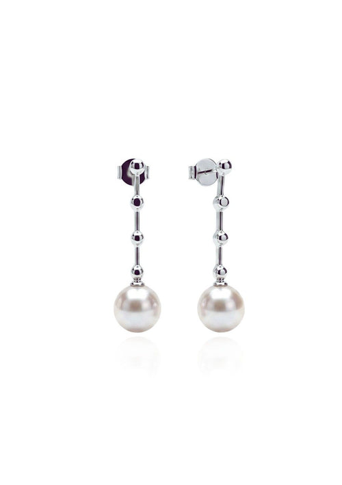 585 WHITE GOLD EARRINGS EC00110WGE