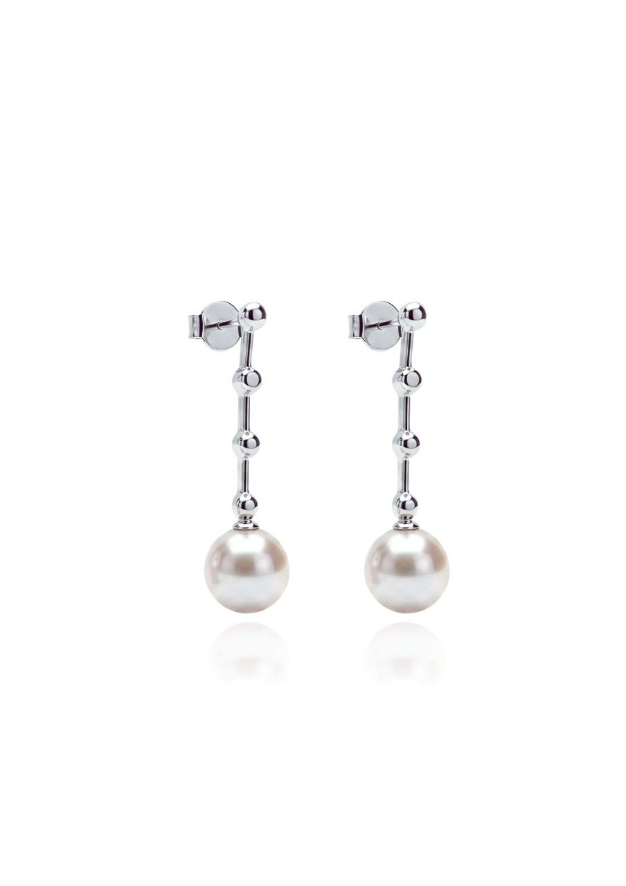 585 WHITE GOLD EARRINGS EC00110WGE