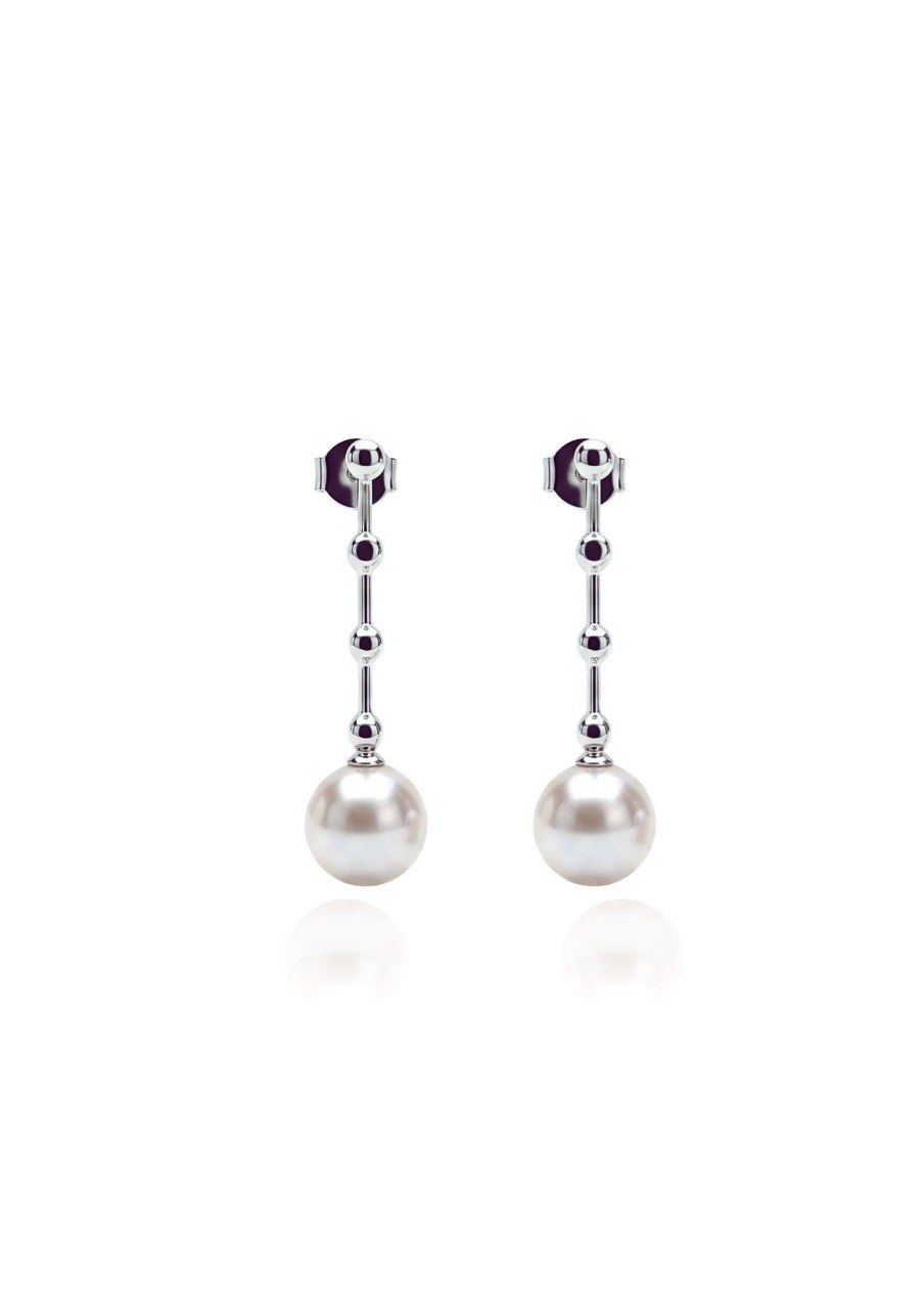585 WHITE GOLD EARRINGS EC00110WGE