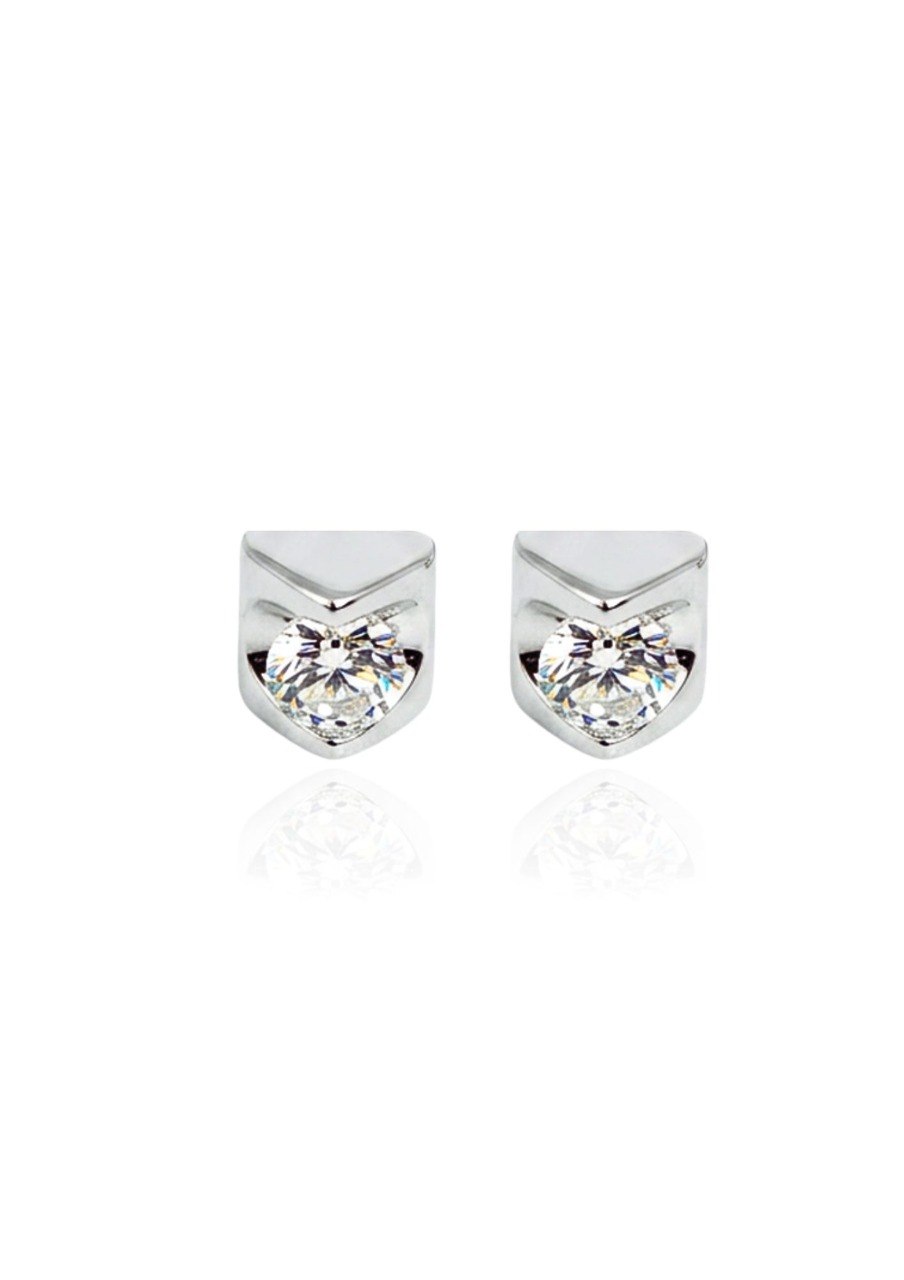 750 WHITE GOLD EARRINGS EC00102WGE