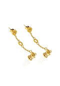 750 EARRINGS YELLOW GOLD (BVLGARI B.ZERO1) EC00109WGE