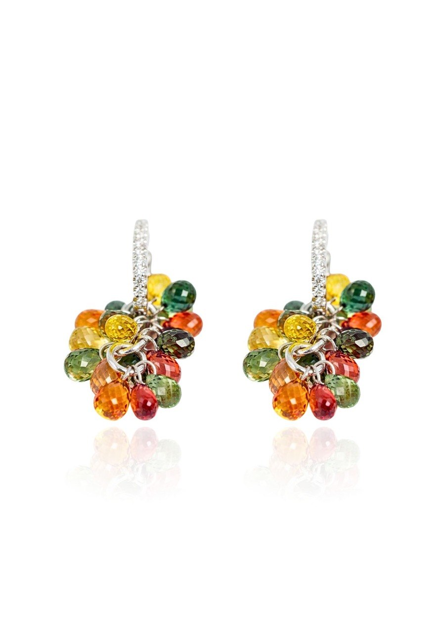750 WHITE GOLD EARRINGS EC00108WGE
