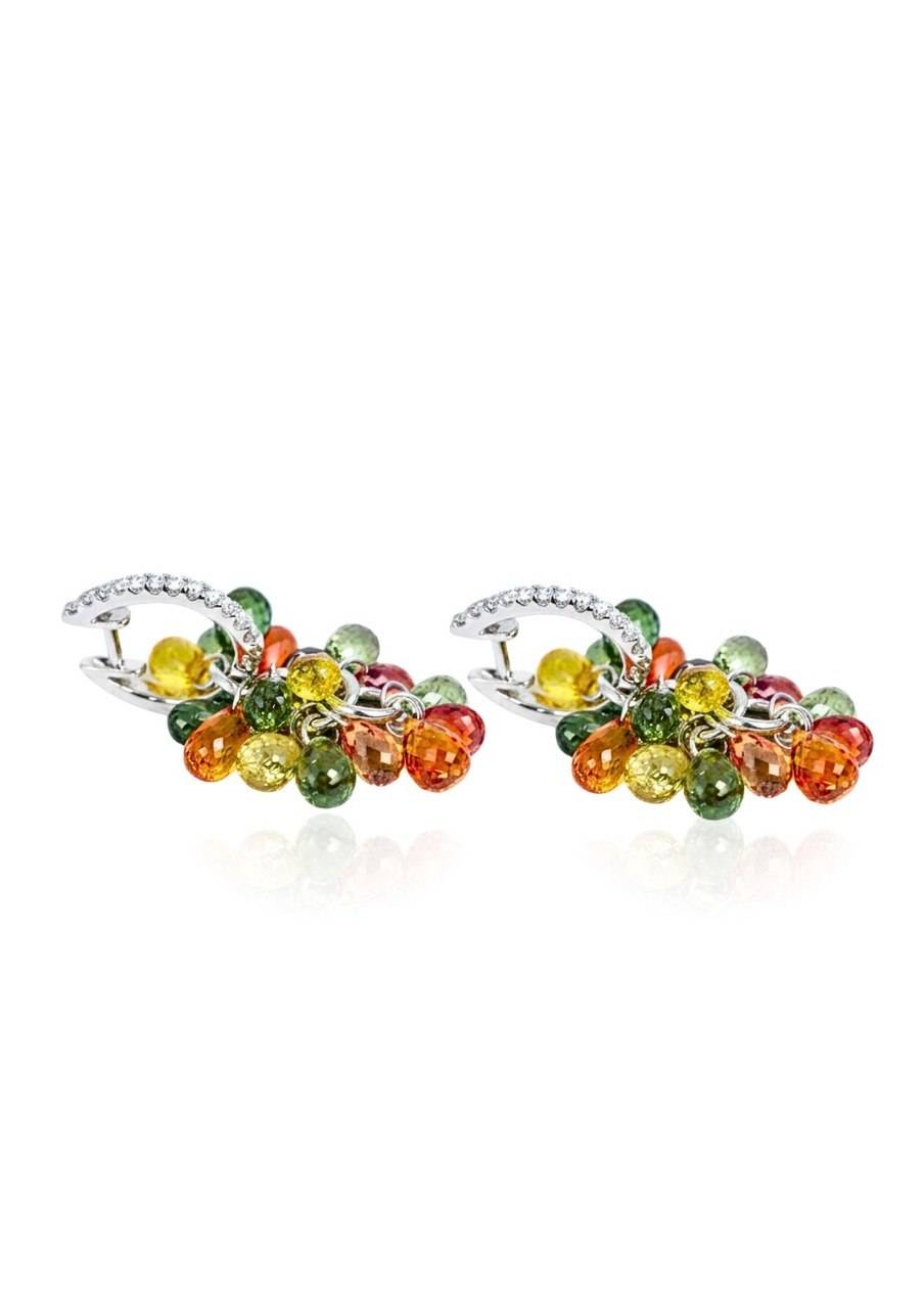 750 WHITE GOLD EARRINGS EC00108WGE