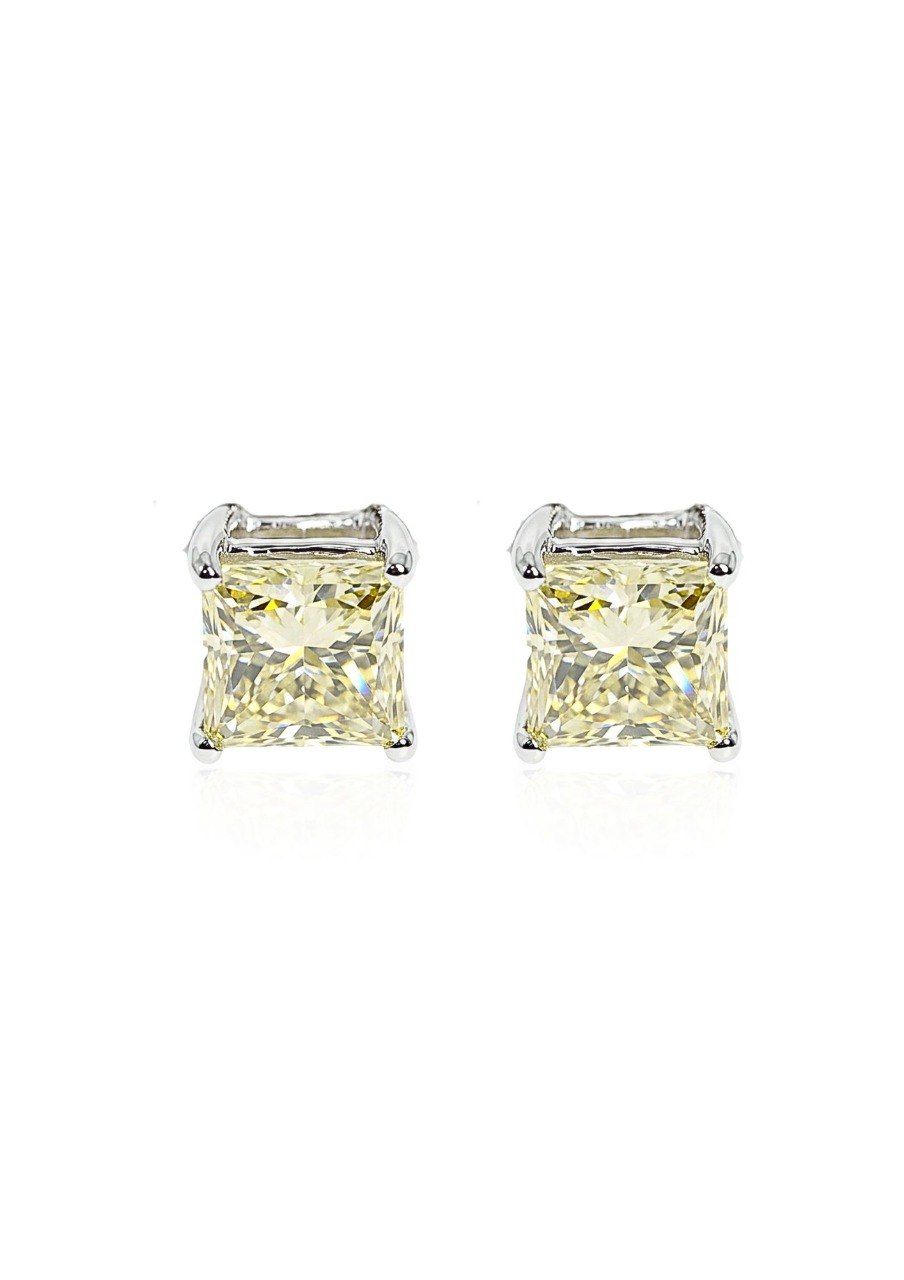750 WHITE GOLD EARRINGS EC00101WGE