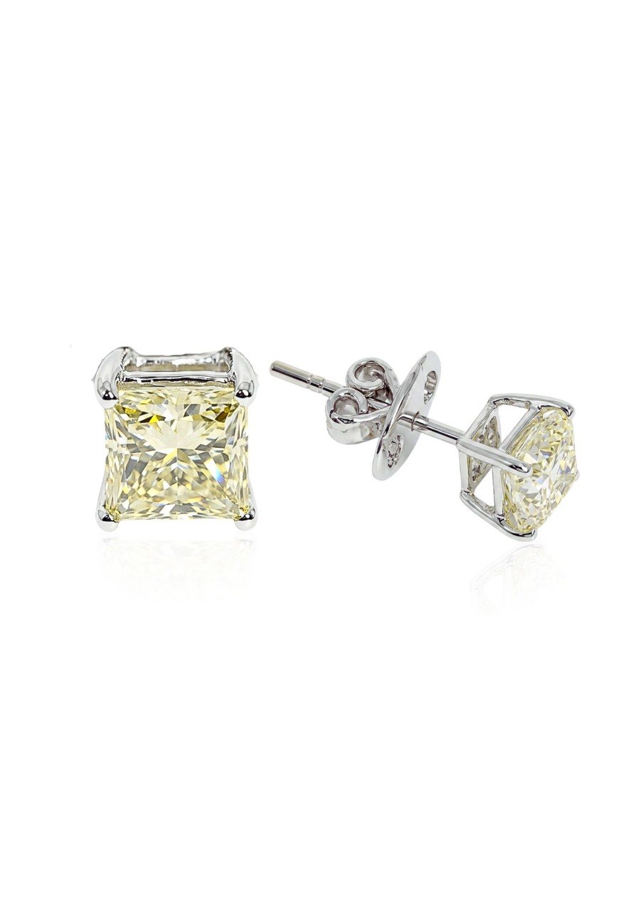 750 WHITE GOLD EARRINGS EC00101WGE