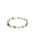 585 YELLOW GOLD BRACELET VARIANT GEMSTONES EC00104YGB