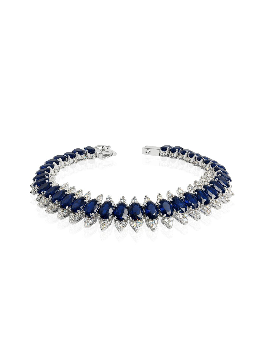 750 WHITE GOLD BRACELET EC00105WGB