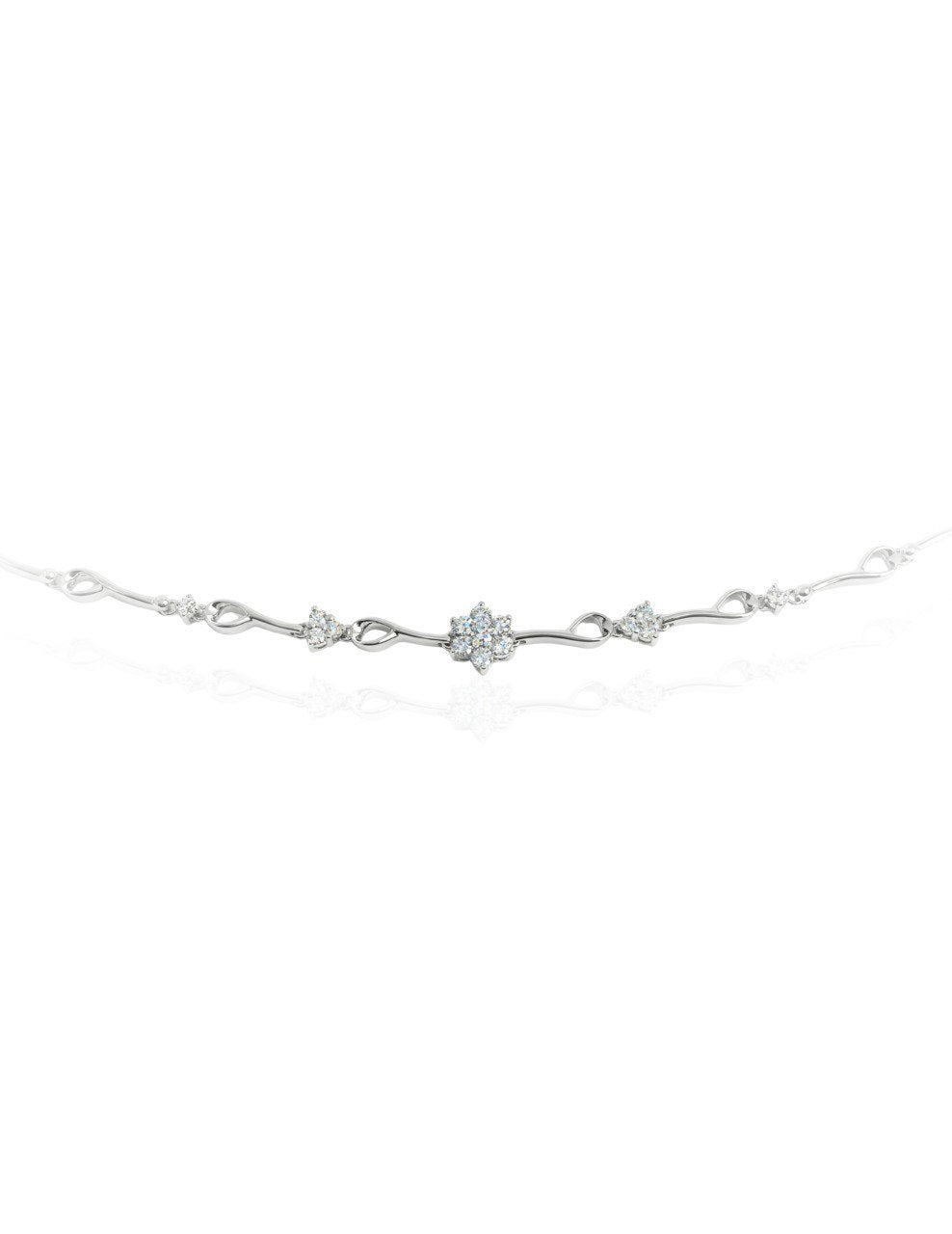 750 WHITE GOLD BRACELET EC00103WGB