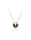750 JADE YELLOW GOLD CHAIN (CARTIER AMULETTE DE CARTIER) EC00105YGC