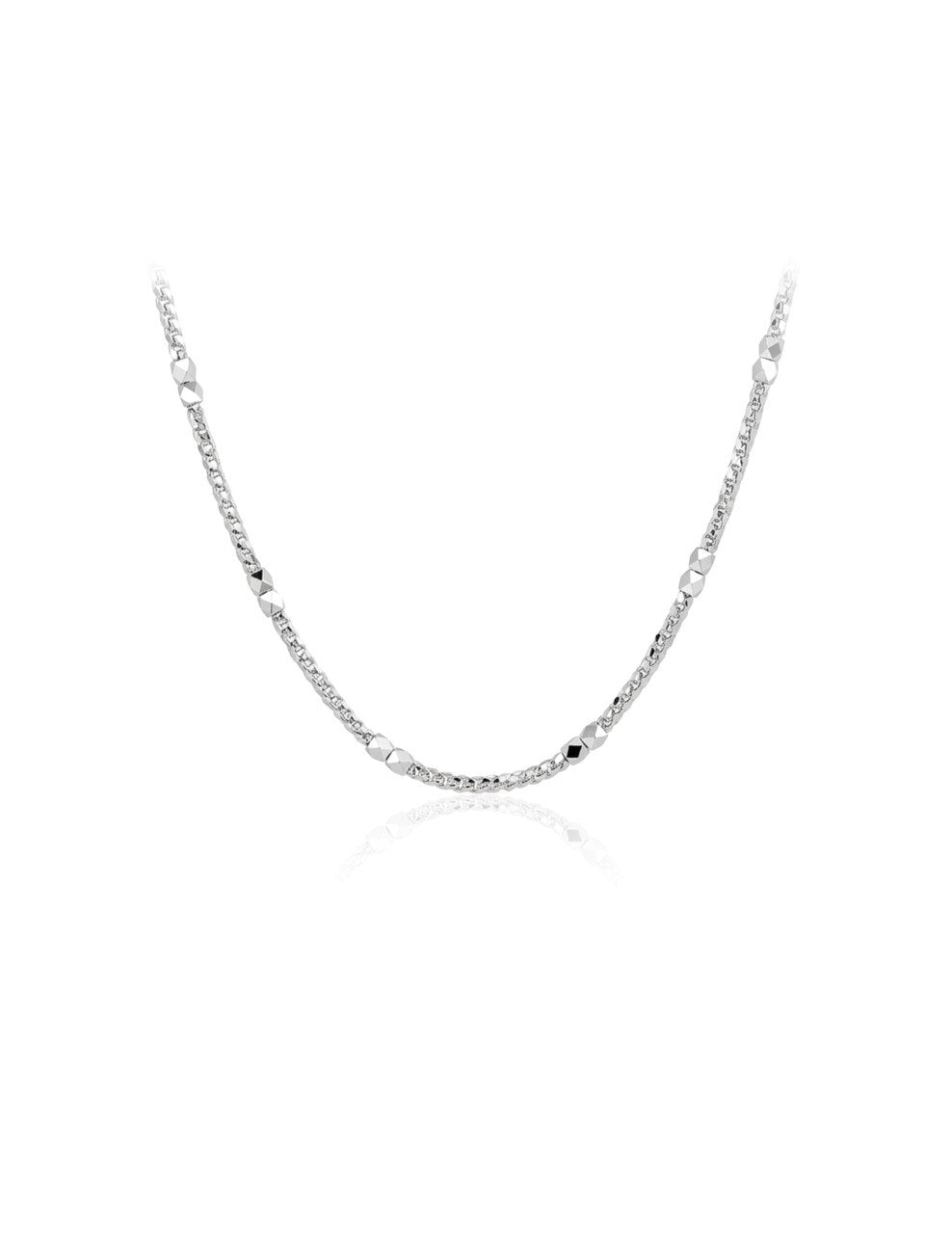 750 WHITE GOLD CHAIN EC00106WGC