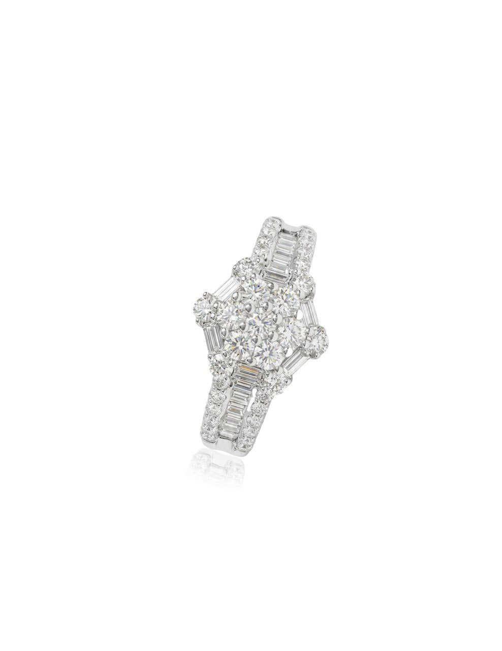 750 WHITE GOLD RING EC00129WGR