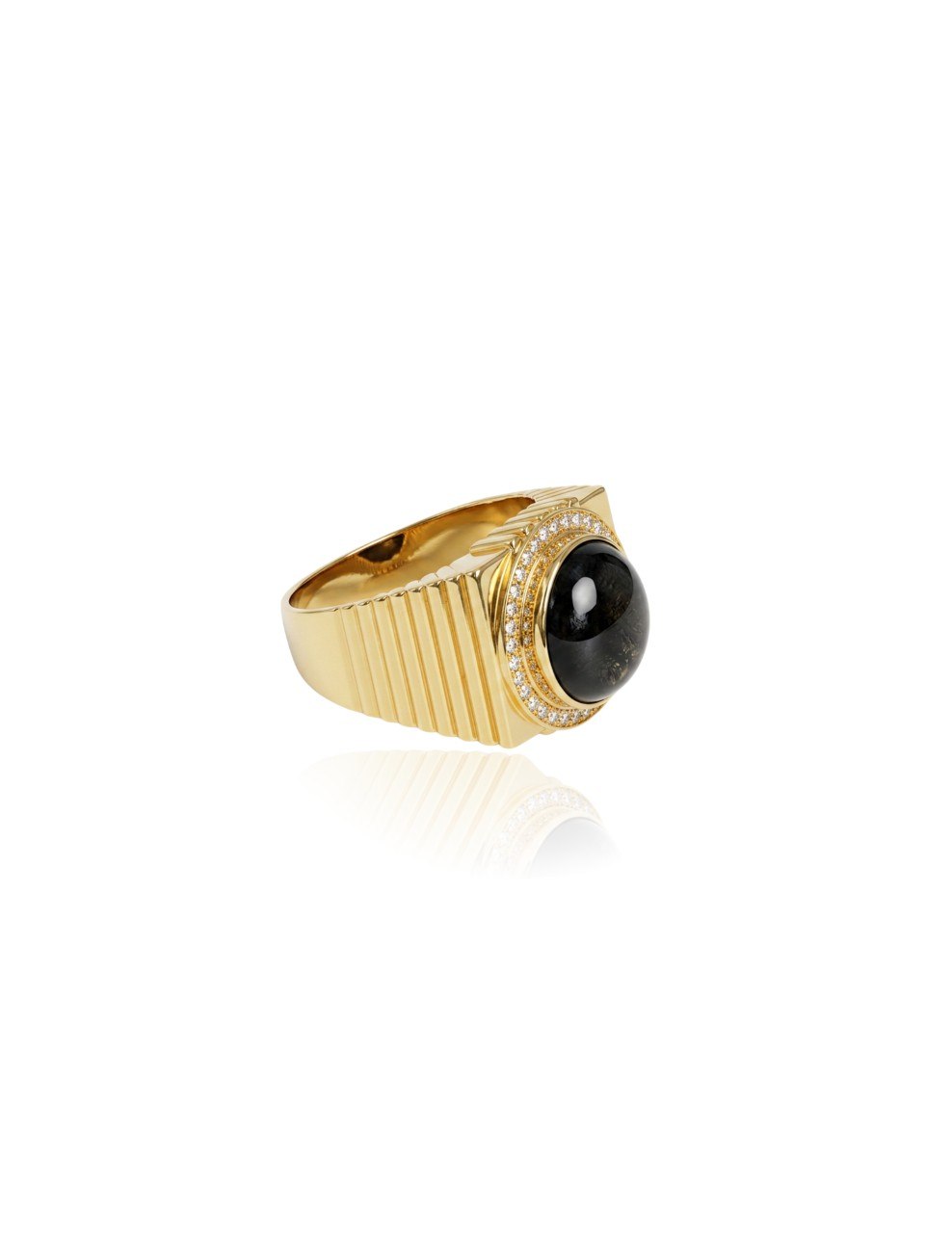 750 YELLOW GOLD RING EC00152WGR