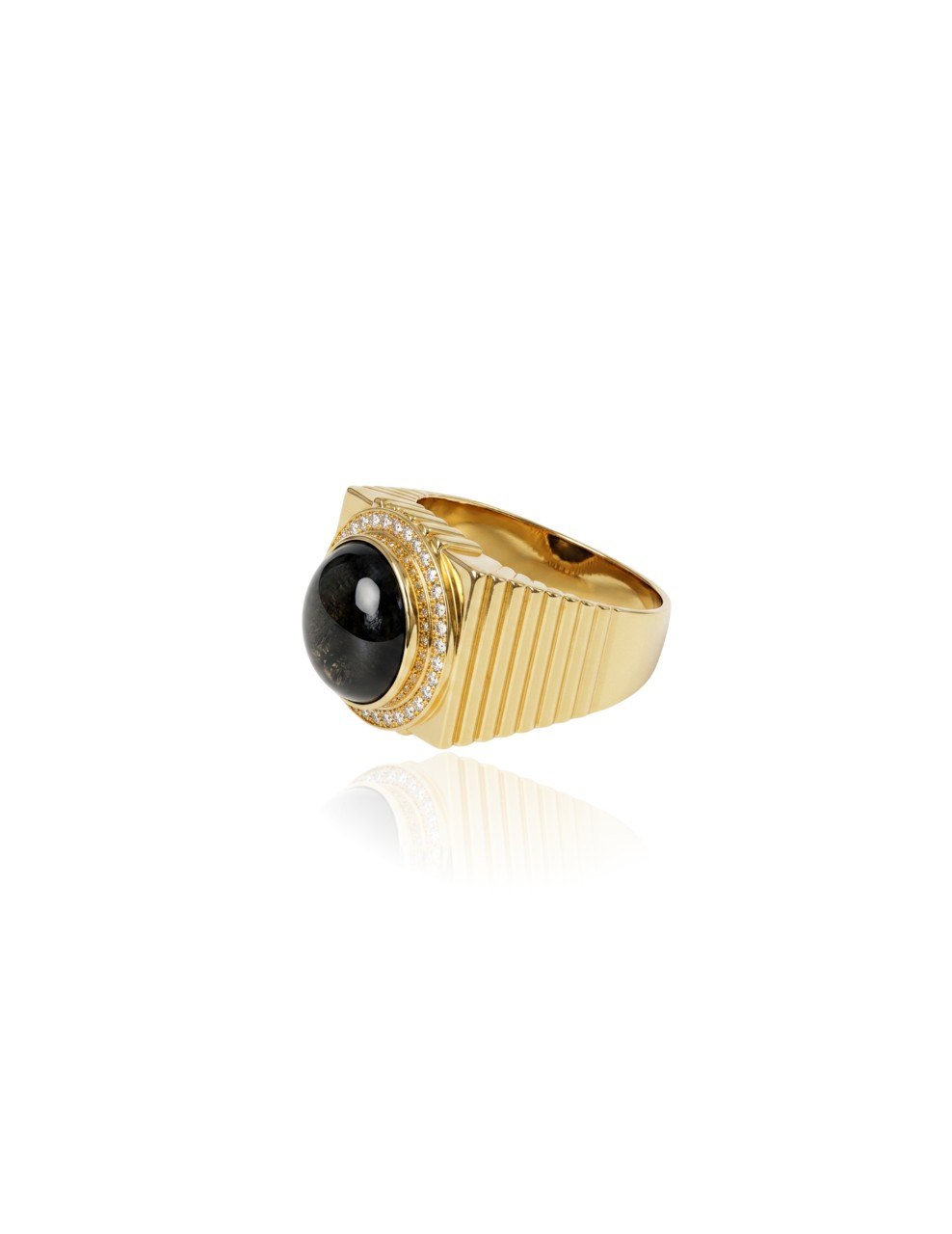 750 YELLOW GOLD RING EC00152WGR