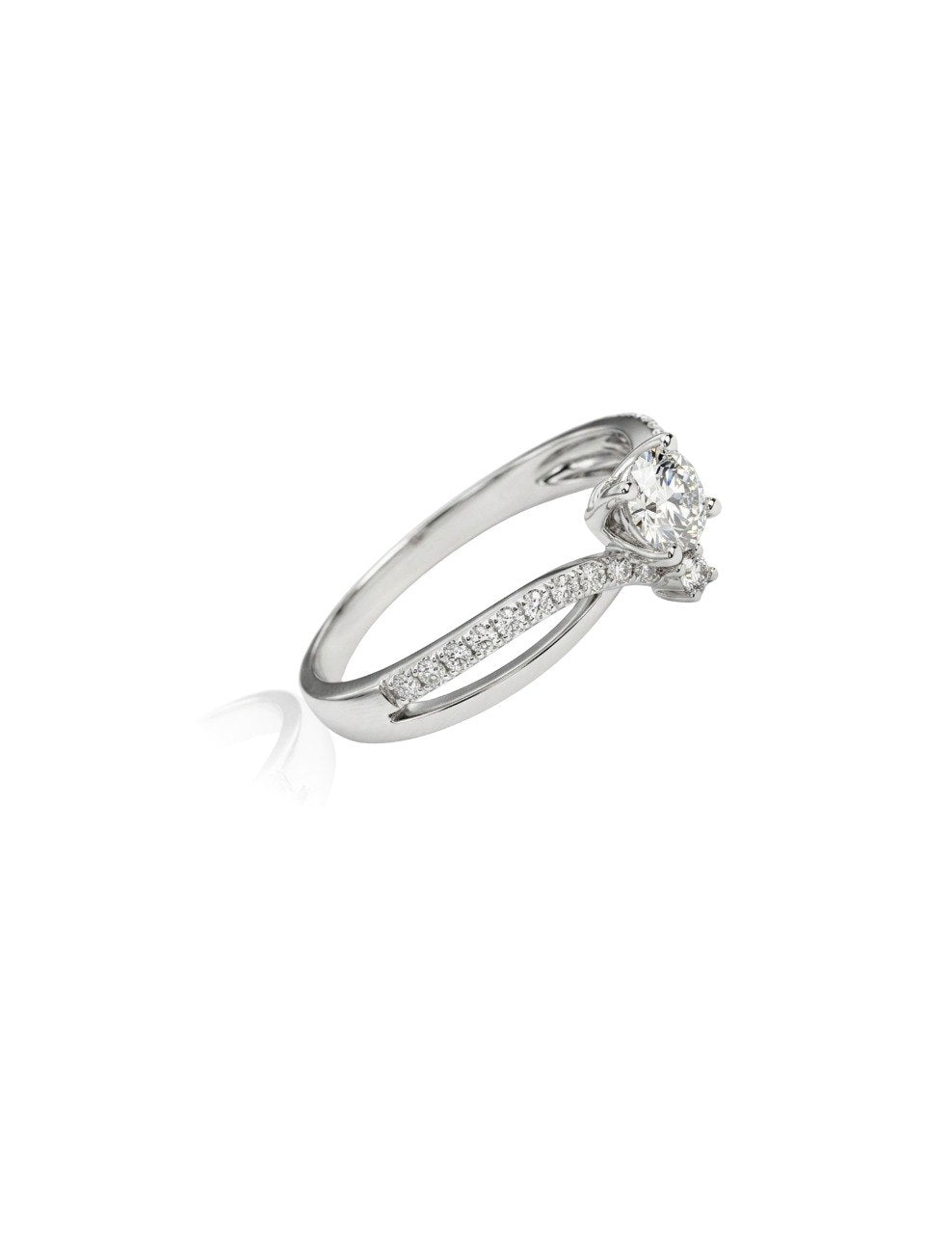 750 WHITE GOLD RING EC00137WGR