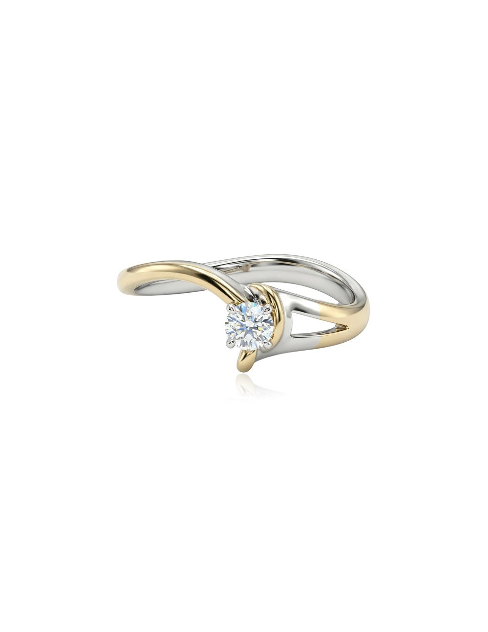 750 WHITE GOLD RING EC00141WGR