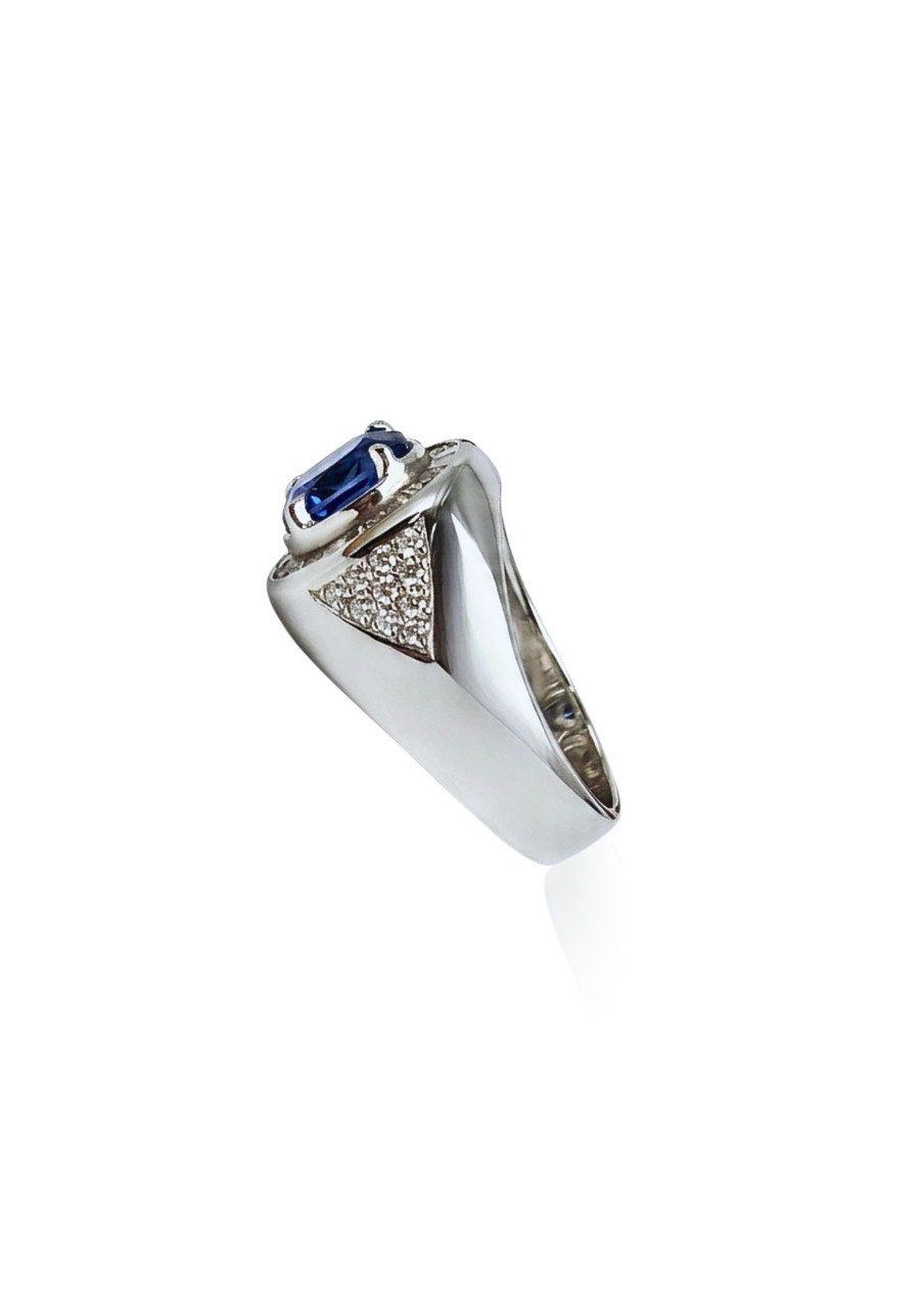 750 WHITE GOLD RING EC00158WGR