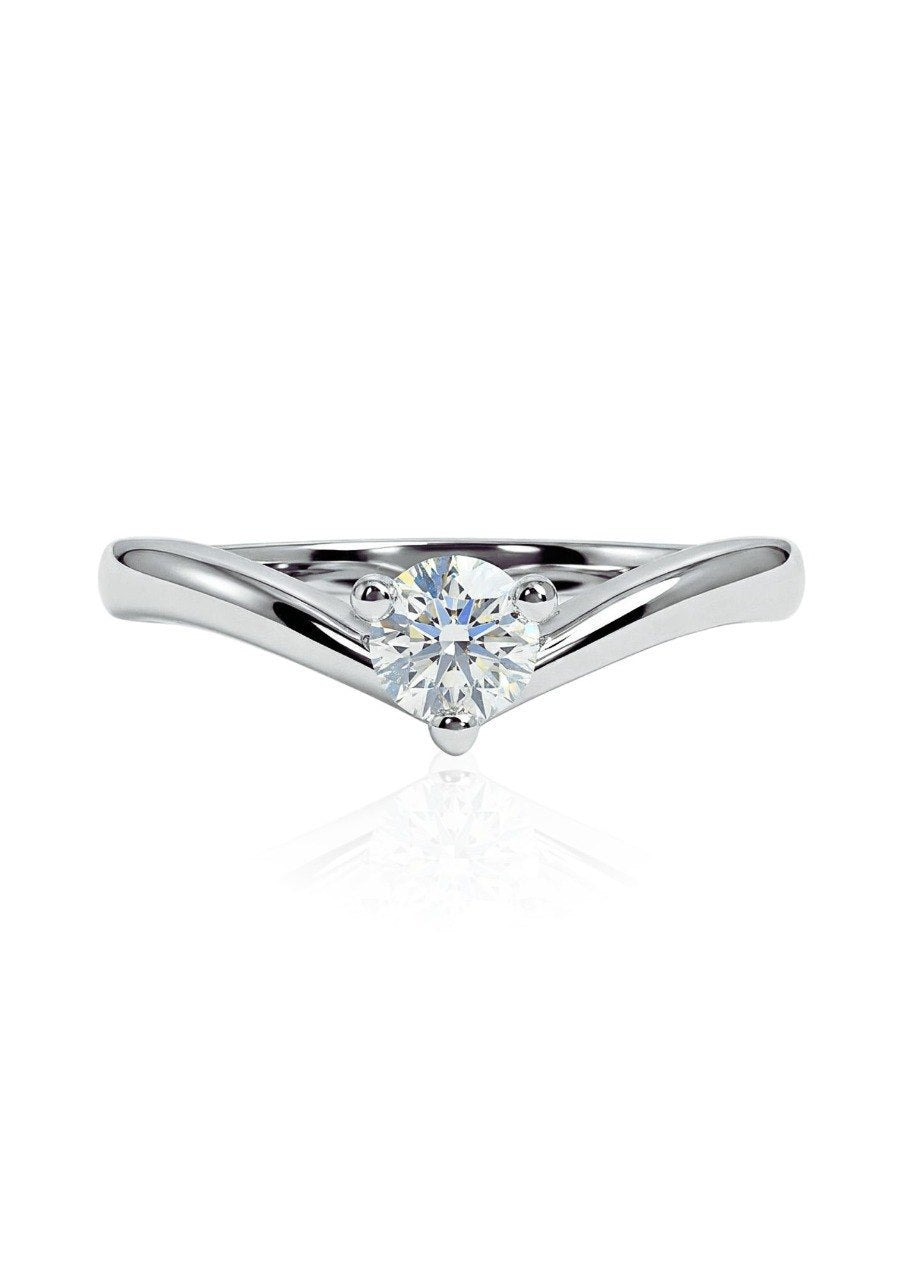 950 PLATINUM RING ESTRELLA EC00157PTR