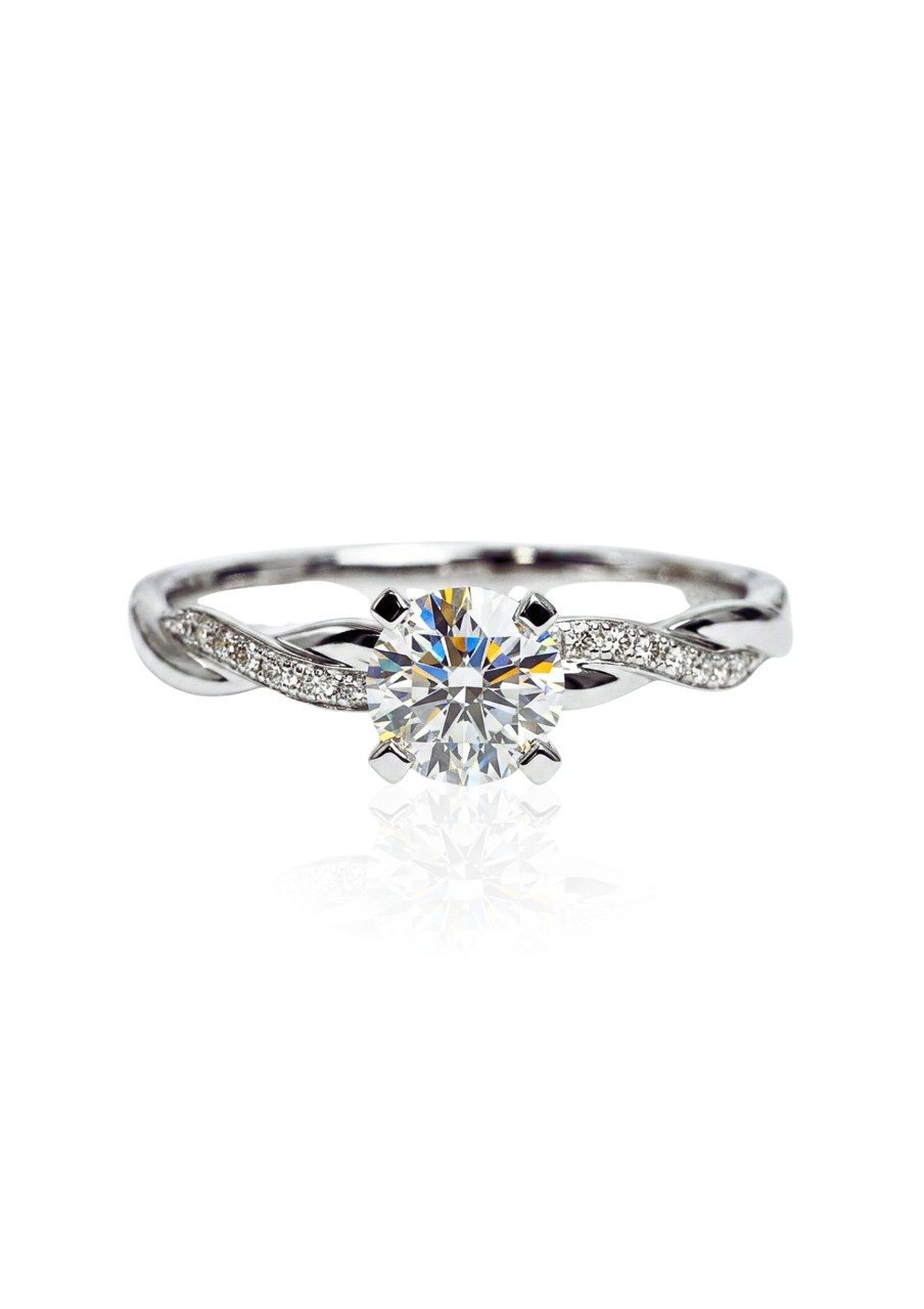 585 WHITE GOLD RING EC00159WGR