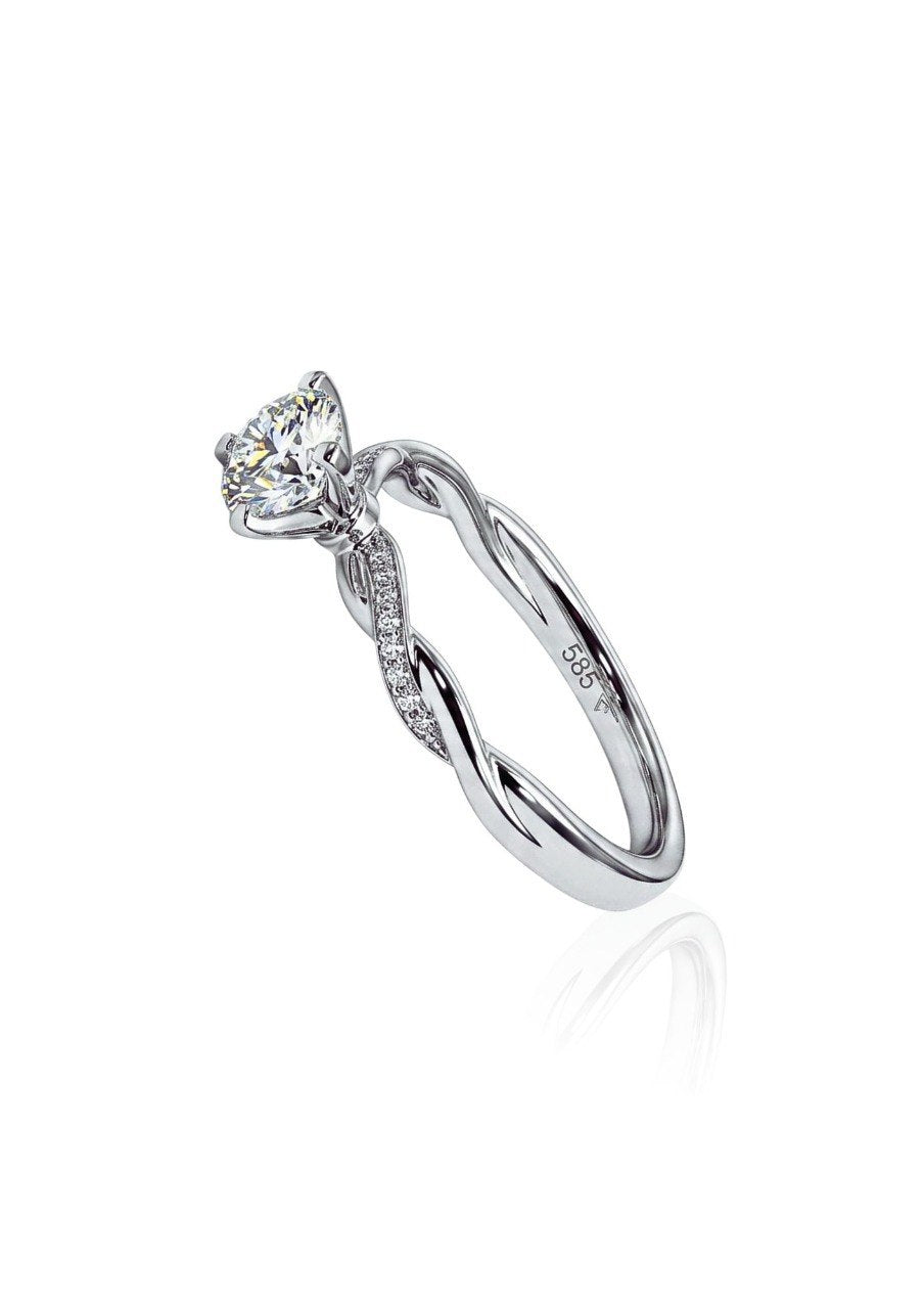 585 WHITE GOLD RING EC00159WGR