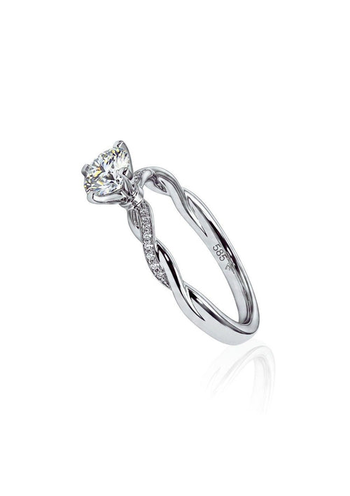 585 WHITE GOLD RING EC00159WGR
