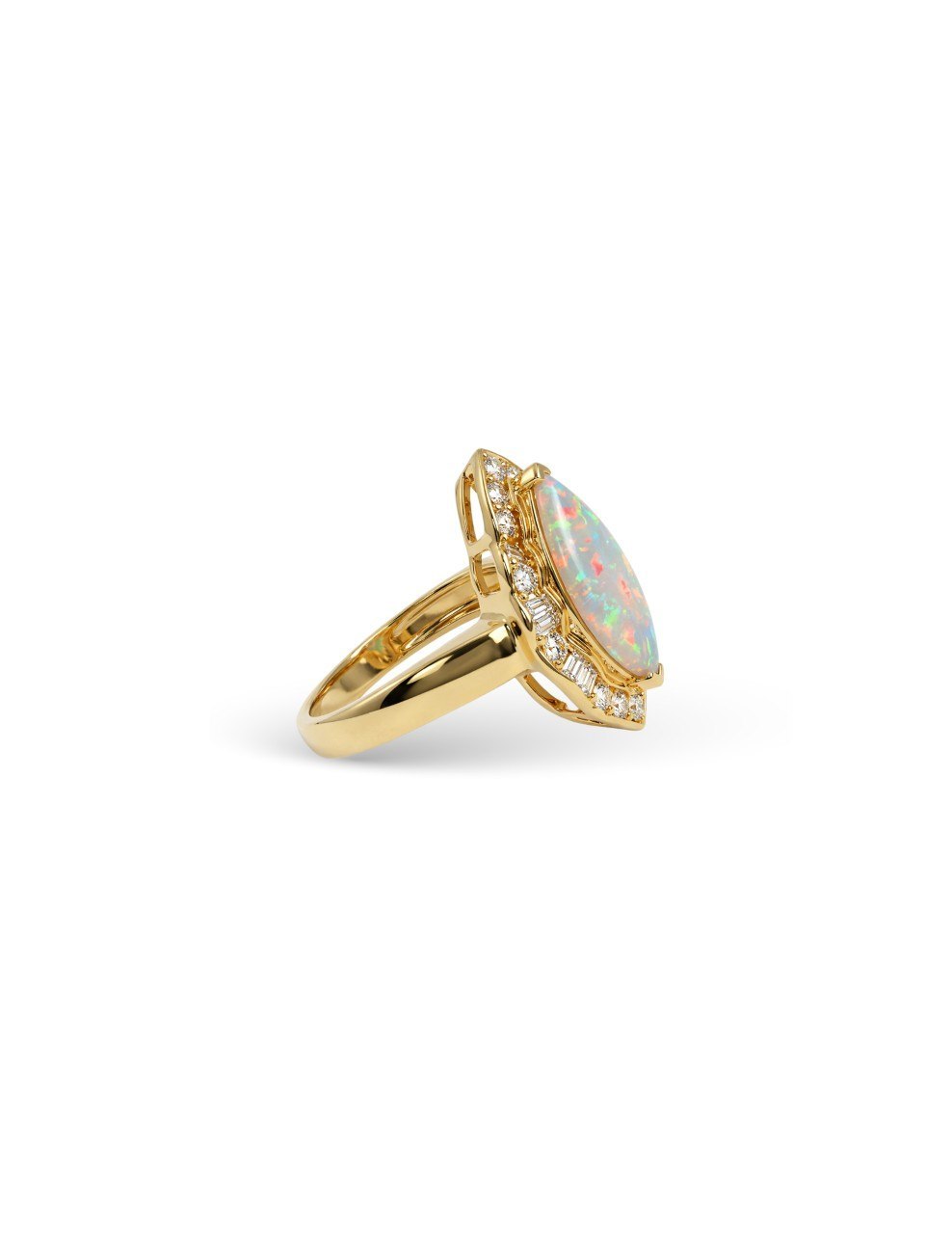 850 YELLOW GOLD RING EC00146YGR